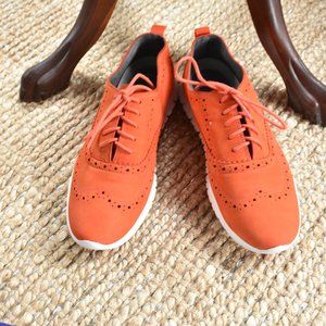 Cole Haan Zerogrand Orange Loafers 7 1/2